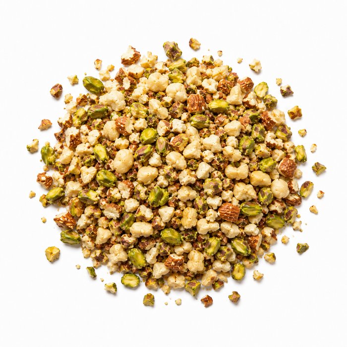 Signature nut crunch topping